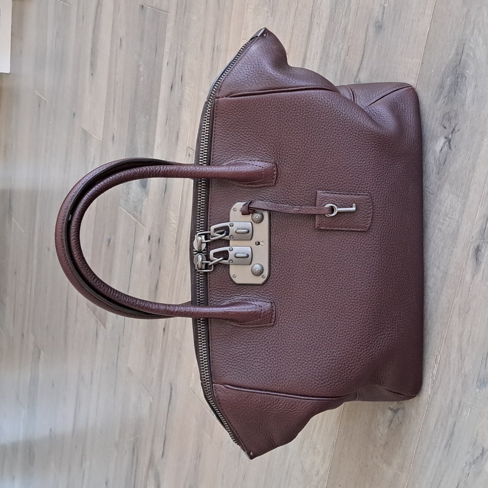 Luxury VBH Brera Double Zip Satchel Limited Edition 161/300 Handmade in Italy